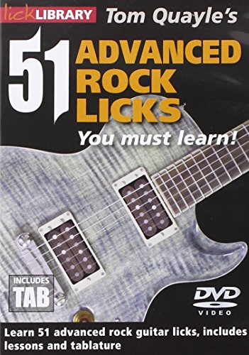 Lick Library: 51 Advanced Rock Licks You Must Learn DVD