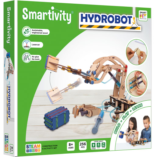 Smartivity HydroBot, Holzbausatz Hydraulikkran