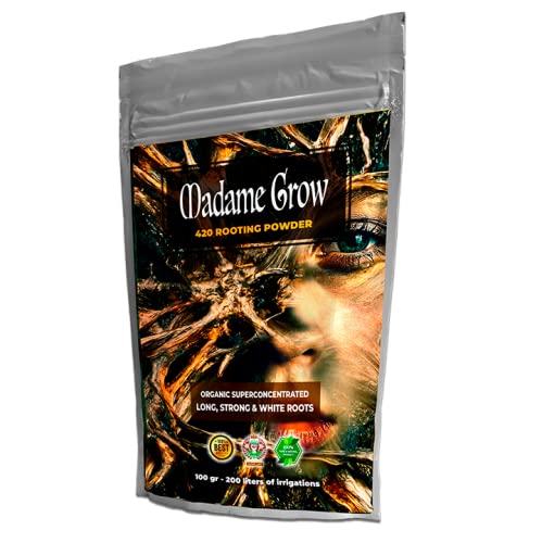 Rooting Powder by Madame Grow Stimulator für Wurzeln, Wurzel und Wachstum (100 g)