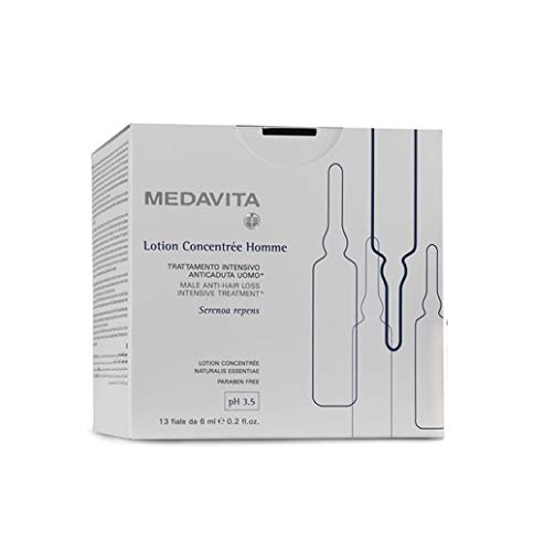 Medavita Lotion Concentrée Homme Anti-Hair Loss Kit Intensivbehandlung für Herren, 13 Fiale 6 ml