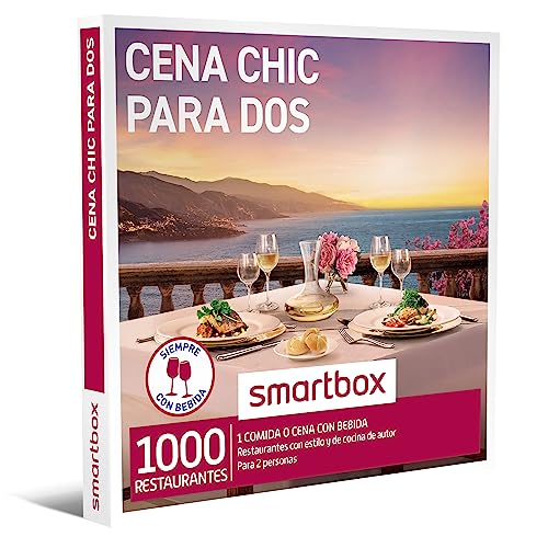 Smartbox Dinner Chic für Zwei Geschenkboxen, Unisex Erwachsene, Standard