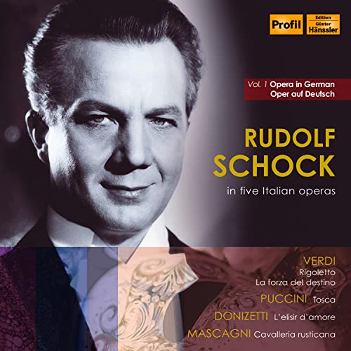 Rudolf Schock in Five Italian Operas-Opera in Ge