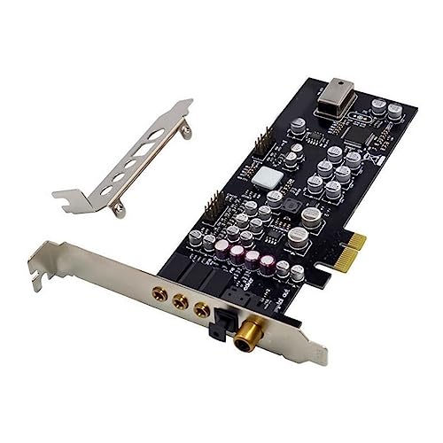 ZDdp PCIe X1 CM8828 7.1CH verlustfreie DTS-Soundkarte, Glasfaser-Koaxial-Soundkarten-Modul