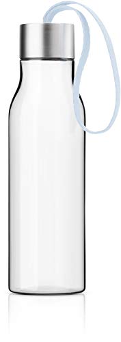 EVA SOLO | Trinkflasche 0.5l | Dänisches Design | BPA-freier Kunststoff, Edelstahl, Silikon, Polyester | Soft Blue