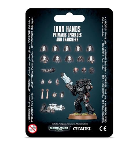 Warhammer 40k Iron Hands Primaris Upgrades and Transfers