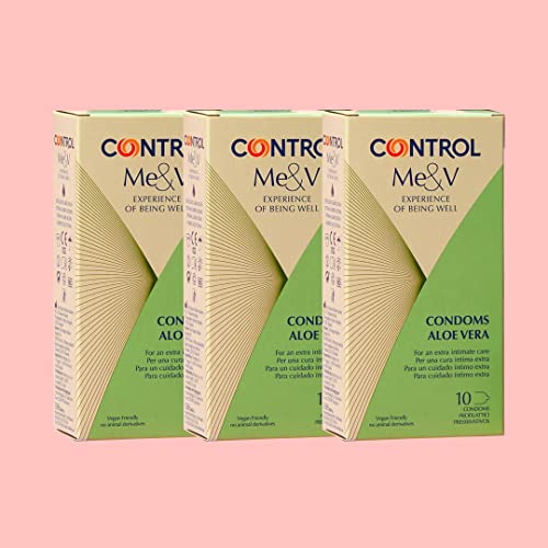Control Me&V Condom Mix Kondome extra geschmiert mit Aloe Vera - 30 Kondome