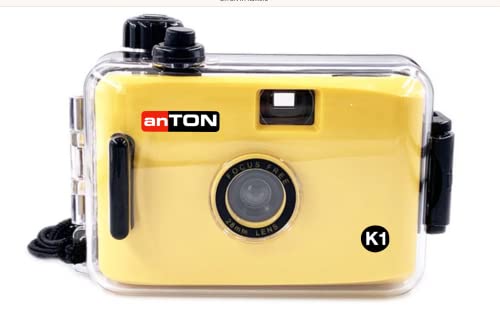 Anton K1 Nachfüllbare Kleibildkamera im Set mit Unterwassergehäuse und Tasche