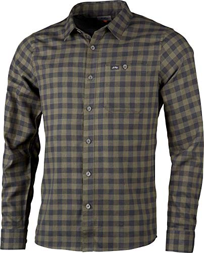 Lundhags Ekren LS Shirt, XXXL, Forest Green