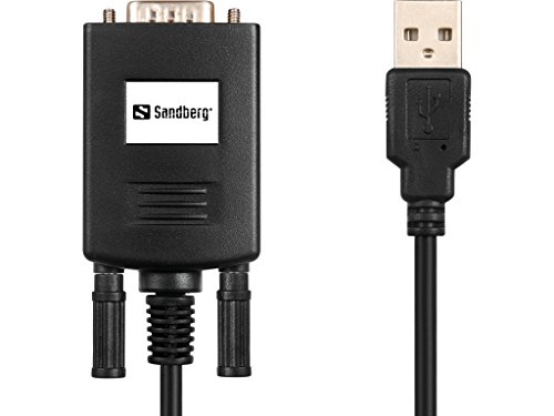 Sandberg 133-08 USB auf Serial Link (9-Polig) USB-Adapter schwarz
