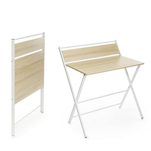InnovaGoods | Klappbarer Schreibtisch mit Ablage Tablezy | Holz
