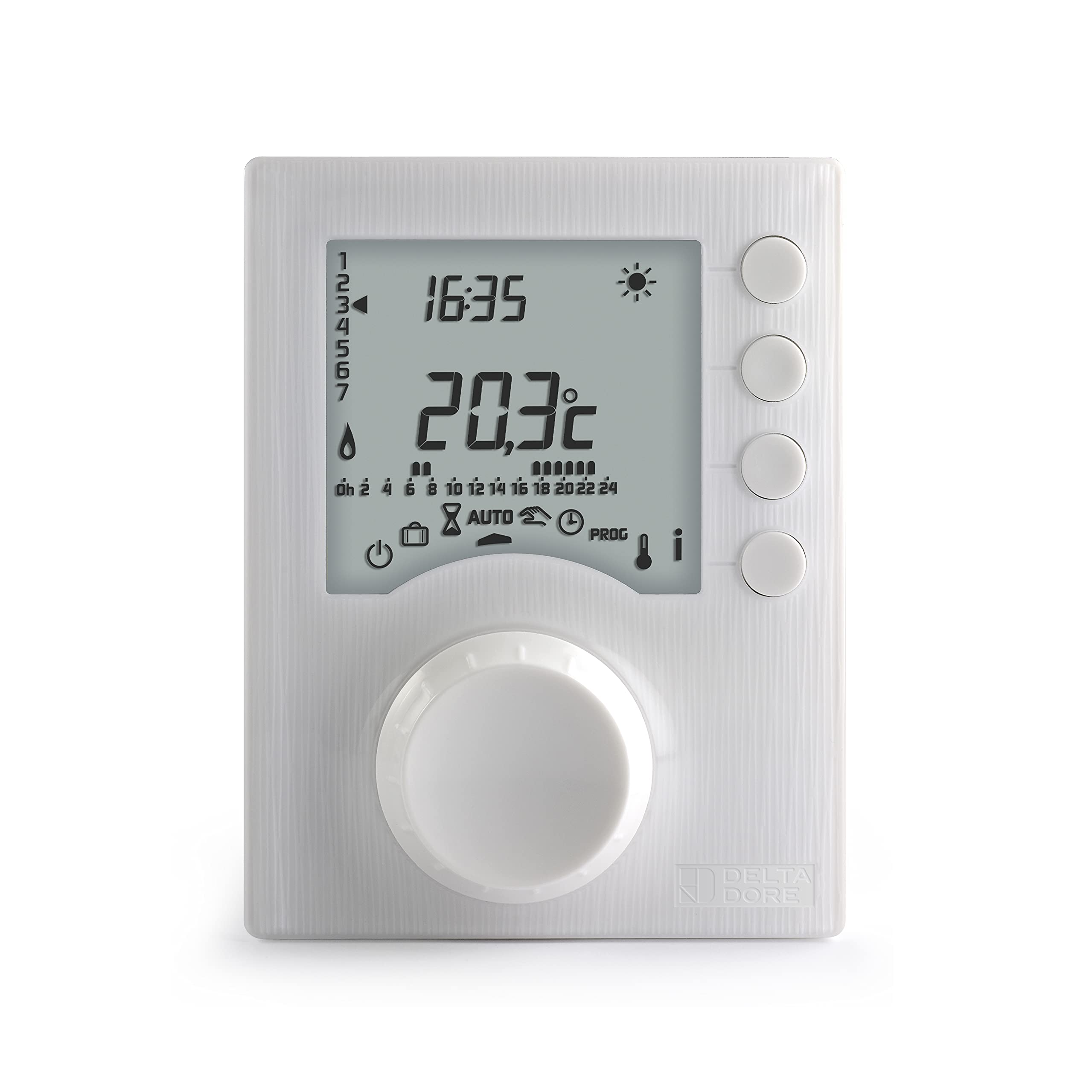 Delta Dore TYBOX 1127 Thermostat programmierbar mit 2 Ebenen Messauflösung von - 6053006