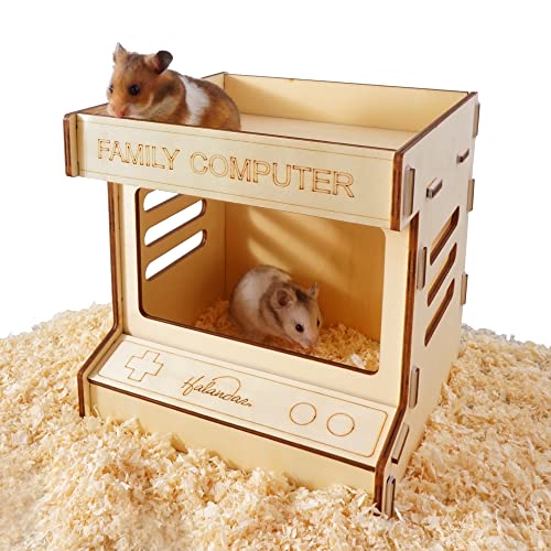 Halandar Labyrinth-Hamster-Versteck – kleine Haustiere, Waldhaus, Dekoration für Hamster, Mäuse, Rennmäuse, Maus