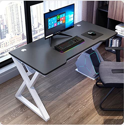 KSTUFF I-Shape Computer-Gaming-Schreibtisch, PC-Laptop-Tisch für große Räume, Home-Office-Schreibtisch, Gamer-Workstation, einfacher Gaming-Tisch, BL 100 cm Vision