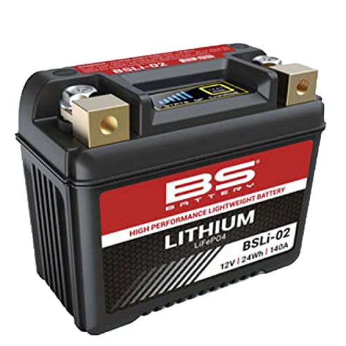 BS BATTERY - Batterie moto 12V Lithium Ion BSLi-02 Sans Entretien
