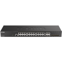 D-LINK DGS-20028 - Switch, 28-Port, Gigabit Ethernet, RJ45/SFP