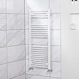 WarmeHaus Handtuchheizkörper Badheizkörper Handtuchwärmer 1200x500mm Weiß