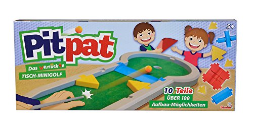 noris 106064190 Games and More Pitpat Tisch-Minigolf