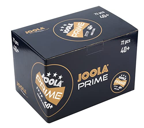 JOOLA Unisex – Erwachsene Prime 40+ Tischtennisbälle, weiß, One-Size