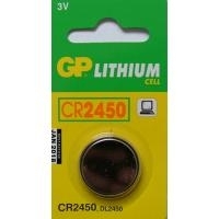 GP - Batterie CR2450 Li 610 mAh