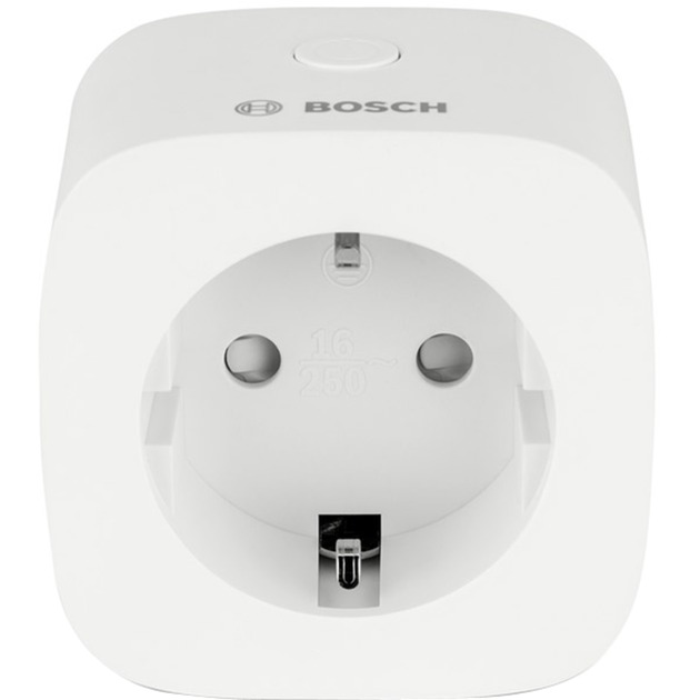 Bosch Smart Home 8750001300 WLAN Steckdose mit App-Funktion (schmales Design, Funksignal-Verstärkung, kompatibel mit Alexa und Google Home)