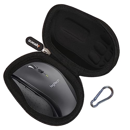 Aproca Hart Schutz Hülle Reise Tragen Etui Tasche für Logitech M705 / M330 / TECKNET BM307/ M002 Marathon kabellose Maus