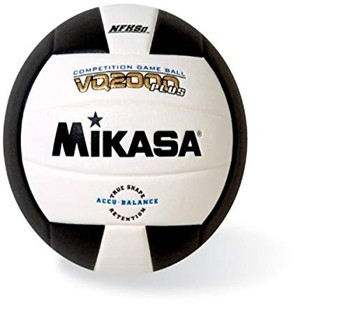 Mikasa VQ2000 Micro Cell Volleyball (schwarz)