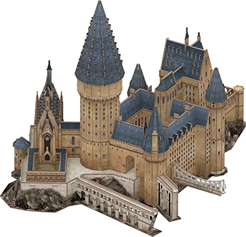 Asmodee HPP51060 Harry Potter – 3D-Puzzle – Das große Zimmer von Hogwarts Aufbau