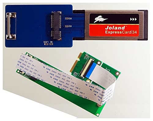 M-ware Electronics Verwenden Sie eine M.2 NVMe SSD am ExpressCard-34-Slot, z.B. für Samsung 950/960/970 EVO. ID19499