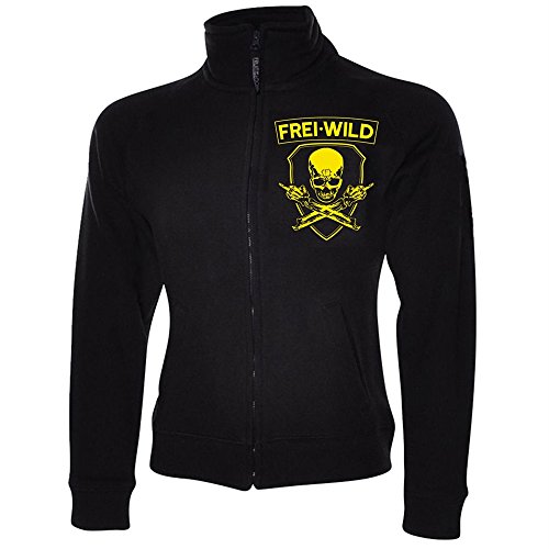 Frei.Wild - Rivalen & Rebellen/Skull Girl-Sweatshirt, Farbe: Schwarz, Größe: XL