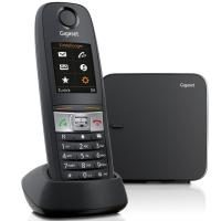 Gigaset E630 Großtastentelefon mit Rufnummernanzeige, schnurlos IP65 - schwarz