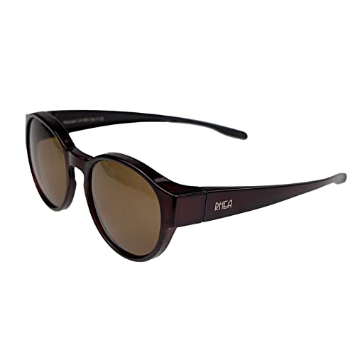ActiveSol Überziehbrille RHEA | Sonnenbrille zum Überziehen | polarisiert | UV400 | Sonnenbrille über Brille für Brillenträger | Autofahren & Fahrrad