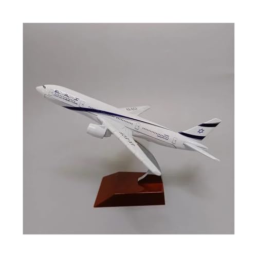 EUXCLXCL Für United States Air Force One B747 Boeing 747 Airline-Modell, Legiertes Metall, 16 cm (Size : Israel B777)