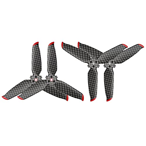 Zubehör für Drohnen Zum DJI FPV Kohlefaser -Propeller harte und langlebige leichte Propeller 5328S niedrige Rauschprops Blätter Zubehör (Color : 4 PCS)