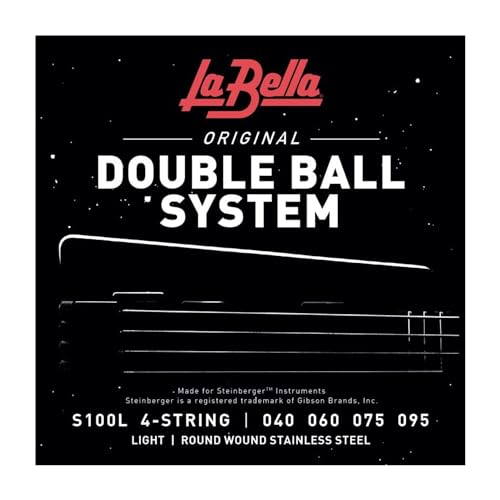 La Bella Bass S100L Double Ball 040/095, Saiten für Headless Bass