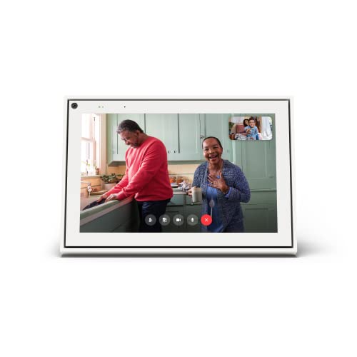 Meta Portal - Smart Videoanrufe für zu Hause mit 10 Zoll Touchscreen-Display - Weiß