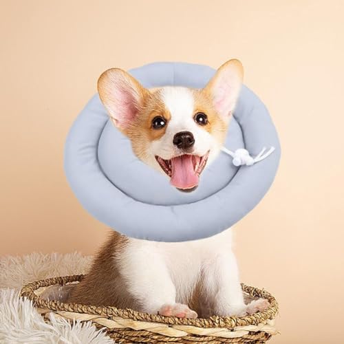 Verstellbarer Hundekegel, weiche Hundekegel-Alternative nach Operationen, schützende Genesungshalsbänder, Erholungshund, wasserdichter Hund