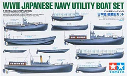TAMIYA 300078026 - 1:350 WWII Versorg.-Boote Japanische Marine(28)