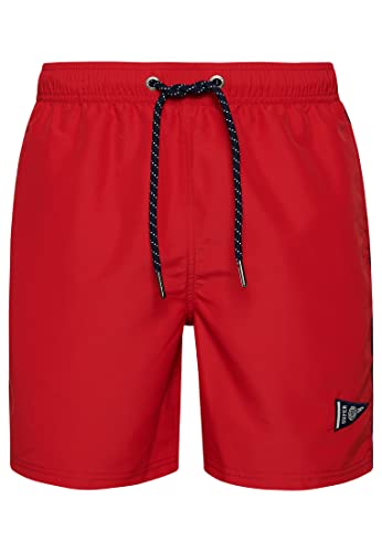 Superdry Mens Vintage Swimshort W2-Swim Shorts, Varsity Red, XX-Large