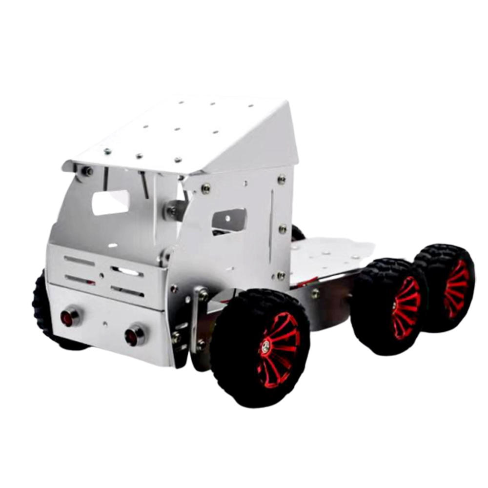 DIY Aluminium Smart RC Roboter Auto LKW Chassis Basis mit Motor