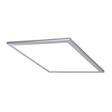 LINDBY LED Deckenleuchte 'Liv' dimmbar mit Fernbedienung (Modern) in Weiß u.a. für Küche (1 flammig, A+, inkl. Leuchtmittel) - Lampe, LED-Deckenlampe, Deckenlampe