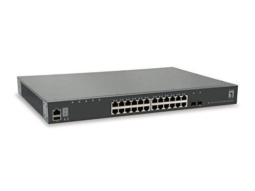 LevelOne 28-port-stackable-l3-switch