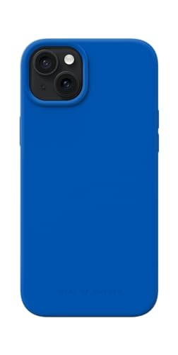 IDEAL OF SWEDEN Griffige Silikon-Handyhülle mit Einer glatten Haptik und leichtem Gefühl - Schützende stoßfeste Hülle in trendigen Farbdesigns, Kompatibel mit iPhone 15 Plus (Cobalt Blue)