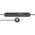 BRE 1159560516 - Eco-Line Comfort Switch Plus, Steckdosenleiste 6-fach, anthrazit
