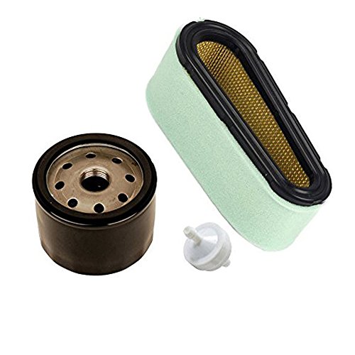 OxoxO 496894 Air Filter & 394358 Fuel Filter & 492932 Oil Filter Compatible with Briggs & Stratton 12.5-17 HP Engines