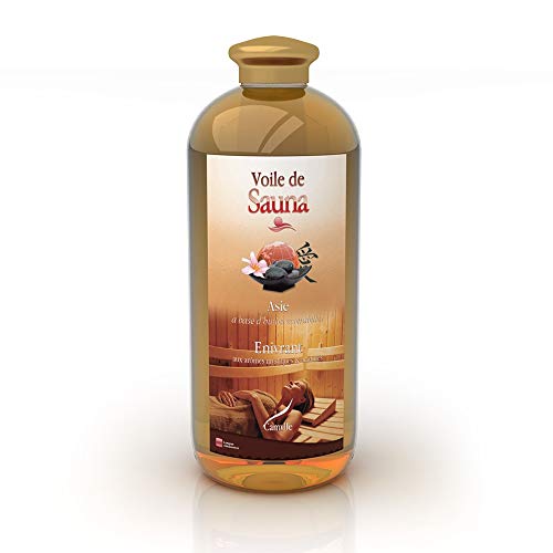 Camylle - Voile de Sauna - Saunaduft aus reinen ätherischen Ölen - Asie - Sanft belebend - 1000ml
