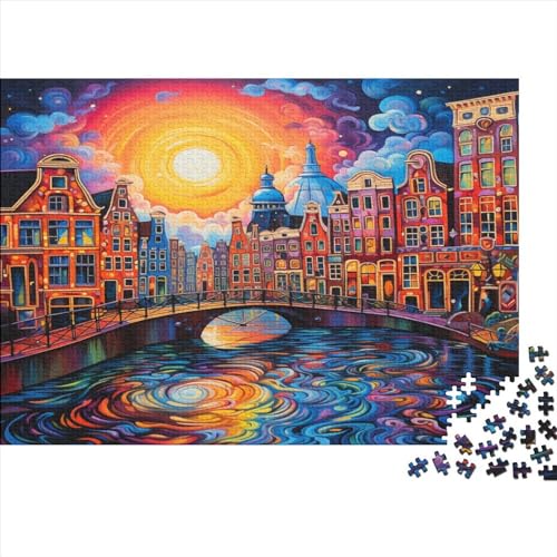 Art Oil Painting Puzzles 500 Teile Für Erwachsene Puzzles Für Erwachsene 500 Teile Puzzle Lernspiele Ungelöstes Puzzle 500pcs (52x38cm)