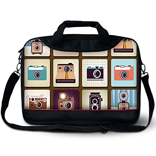 Luxburg® 13 Zoll Messenger Bag Umhängetasche Laptoptasche Notebooktasche mit Tragegurt Tasche für Laptop/Notebook Computer Business Bag