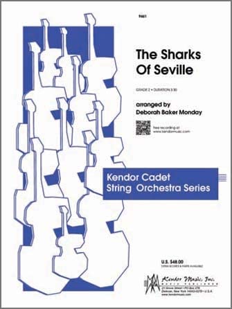 Sharks Of Seville, The - String Orchestra with opt. 3rd Violin/Viola TC and piano - Set