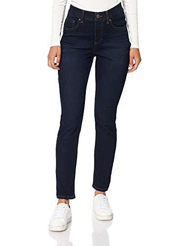 Lee Damen Jeans Comfort Skinny Shape - Skinny Fit - Blau - Darkest Night W27-W38 Stretch 71% Baumwolle, Größe:W 33 L 31, Farbvariante:Darkest Night L34DTWJI