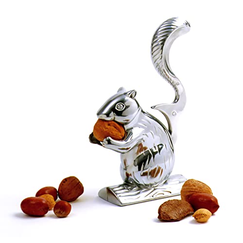 Norpro Eichhörnchen Nussknacker, Silber
